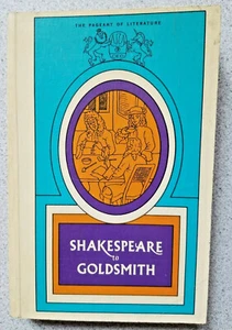1966 The Pageant of Literature SHAKESPEARE TO GOLDSMITH by Joseph Browne - Imagen 1 de 8