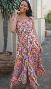 Dreamcatcher Exclusive Print Stella Maxi Dress Size 8 (S) RRp $104.95 - Bild 1 von 5