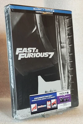 Fast & Furious 7 - Extended Cut + Kinofassung - Blu-ray Steelbook - deutsch - Bild 1 von 4