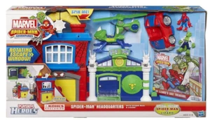 Marvel Spider-Man Adventures Playskool Heroes Spiderman Headquarters by Hasbro - Picture 1 of 2