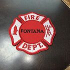 Vintage Obsolete Wisconsin Fire Department Patch Fontana