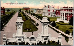 KINGSBURY PLACE St. Louis, Missouri MO c1912 - Postcard - Picture 1 of 2