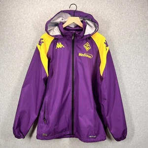 Kappa Adverzip Mediacom Fiorentina Violet Indigo Fußballjacke Herren Größe XL - Bild 1 von 12