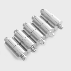 Cierre Magnético Rodillo 16x6mm Color Acero Inoxidable 5 Cierres Diseño Nenad AN544 - Imagen 1 de 9