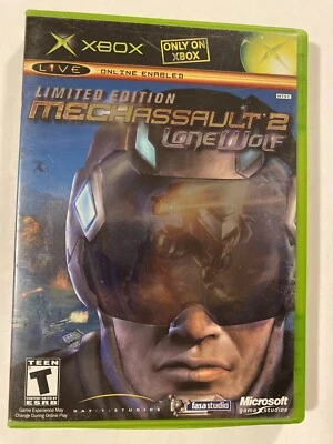 MechAssault 2: Lone Wolf Limited Edition Xbox Cib With Manual Tested Game - Image 1 of 4