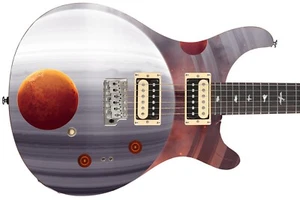Guitar Skin Axe Wrap Reface Vinyl Space Echo 1257 - Picture 1 of 14