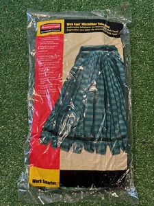 Rubbermaid T852-06 Web Foot Microfiber Tube Mop Head Medium sealed in package - Picture 1 of 7
