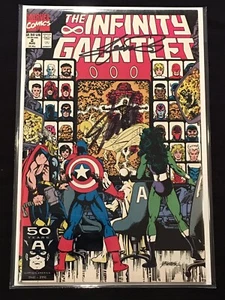 SET GUANTO INFINITO #2 AUTOGRAFO FIRMATO STAN LEE COA GEORGE PEREZ - Foto 1 di 3