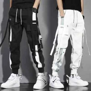 Neu Herren Freizeit Hip Hop Hose Trousers Cargo Jogginghose Streetwear Mode Hose - Bild 1 von 15