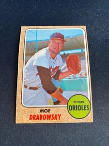 1968 TOPPS BASEBALL #242 MOE DRABOWSKY!! $1 SHIPPING!! - Picture 1 of 2