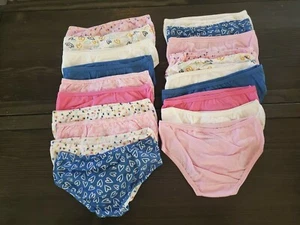 Fruit of the Loom Girls' Little Cotton Bikini Underwear, 20 Pack - Fashion Assor - Picture 1 of 4