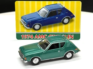 74 AMC Gremlin 1974 coleccionable suelto escala 1/64 diecast modelo coche de coleccionista - Imagen 1 de 16