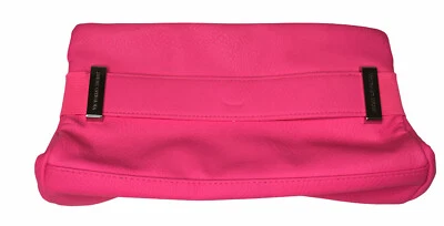 Victoria's Secret Bolso sin asas rosa intenso Bolso de maquillaje cosmético Bolsa para lápices Foto 1 de 4