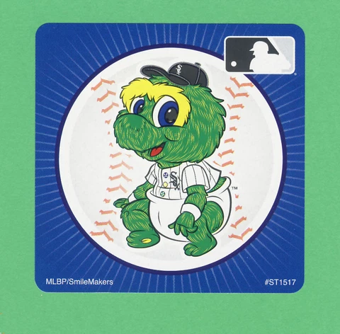 10 Chicago White Sox Mascot - Large Stickers - Major League Baseball Cover