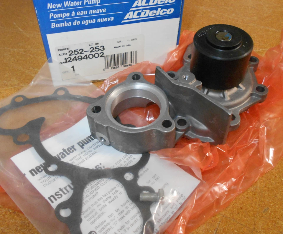 Nueva bomba de agua AC Delco 252-253 - Ford Contour Mercury Mystique 1995-1997 Foto 1 de 1
