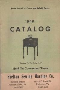 1949 - Shelton Sewing Machine Co. Catalog in Mailing Envelope - with 6 Pieces - Picture 1 of 7