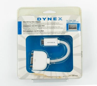 Dynex Mini DVI-to-VGA Adapter DX-AP110 NEW SEALED - Image 1 of 4