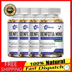 Benfotiamina Vitamina B1 Liposoluble (Tiamina) AZÚCAR EN LA SANGRE, DIGESTIÓN,ANTIOXIDANTE - Imagen 1 de 15