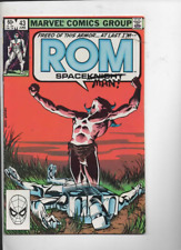Rom #43 Marvel Spaceknight  1983  Fine"