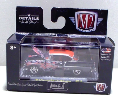 Chevrolet Bel Air 1955 techo rígido diecast 1:64 edición limitada M2 Machines Foto 1 de 3