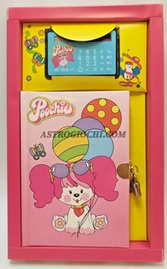 MATTEL POOCHIE DIARIO DEI SEGRETI + CALCOLATRICE VINTAGE 1987 NUOVO MAI USATO - Picture 1 of 14