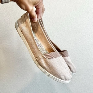 Blowfish Malibu Women’s Slip-On Flats Size 9 Pink Canvas Comfort Casual Shoes - Picture 1 of 10