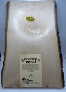 American Basswood, Country Planks Kiln Dried Live Edge County Planks New Wrapped - Picture 1 of 6