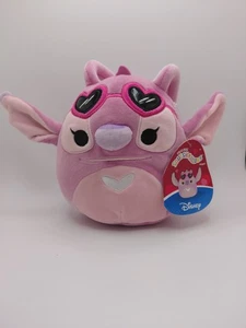 Squishmallows Original Lilo & Stitch Angel Valentine Disney Movie Plush 6.5" NEW - Picture 1 of 3