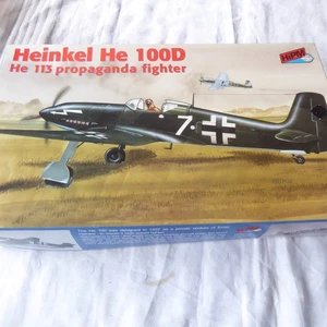 HiPM Maßstab 1/48 Heinkel He 100D , komplett OVP (W146) - Bild 1 von 3