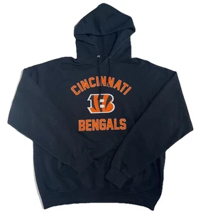 Cincinnati Bengals Hoodie Herren XL schwarz orange NFL Football Pullover Fleece Logo - Bild 1 von 8