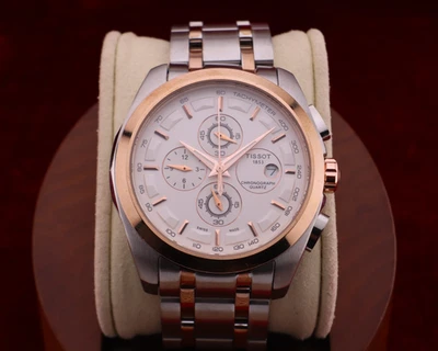 ⚡️⌚New Tissot 1853 Couturier Tachymeter Chronograph Quartz Men's Wrist Watch - Image 1 of 4