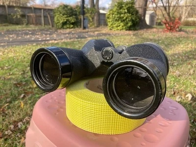 WW2 WWII US Navy Bausch & Lomb BUSHIPS Mark MK 28 MOD0 7x50 Military Binoculars  - Image 1 of 4