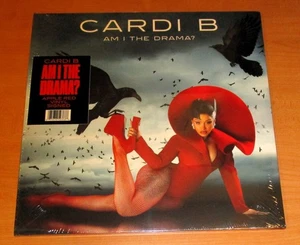 CARDI B - AM I THE DRAMA? - SIGNED APPLE RED COLORED LP - NEW - SEALED - Imagen 1 de 3