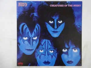 KISS - Creatures of the Night 1982 Original Japanese Vinyl w/Lyric Sheet EX+ - Picture 1 of 3