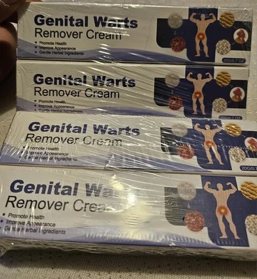 Crema de eliminación de verrugas genitales para hombres y mujeres 80G .7oz x4 Promover el cuidado de la salud Nueva Foto 1 de 3