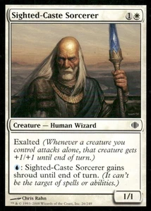 Sighted-Caste Sorcerer Shards of Alara MTG Magic the Gathering card - Picture 1 of 2