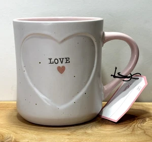 Sheffield Home Love Heart 20 Fl Oz Ceramic Coffee Tea Mug Cup Drinkware Gift - Picture 1 of 9