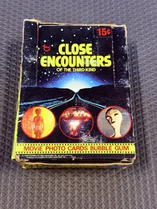 1978 Topps Close Encounters Of The Third Kind Wax Pack Trading Card Box 36 Packs - Picture 1 of 6