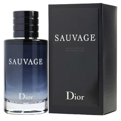 Dior Sauvage Eau de Toilette 3,4 oz 100 ml perfume spray masculino - Imagem 1 de 2