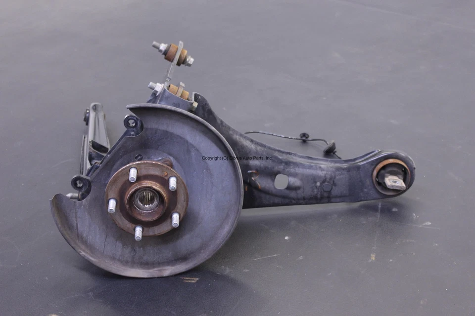 2014 MITSUBISHI OUTLANDER GT REAR RIGHT TRAILING ARM W/ HUB UPPER LOWER ARMS 52K - Image 1 of 2