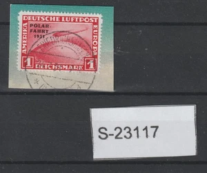 Germany 1931 Zeppelin on piece S-23117 - Picture 1 of 1