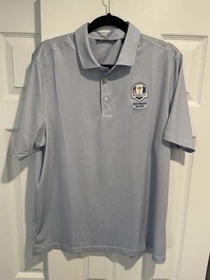 Cutter & Buck Polo Shirt Mens Large Blue 2025 PGA Bethpage Black Golf Course - Image 1 of 4