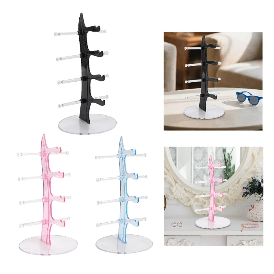 Sunglasses Organizer Sunglasses Rack Table Countertop Dresser Desktop Versatile - Image 1 of 1