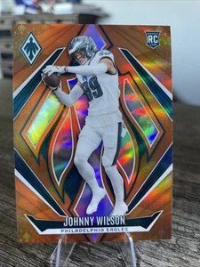 JOHNNY WILSON - 2024 Phoenix #242 ORANGE Parallel Rookie - Philadelphia Eagles - Bild 1 von 2