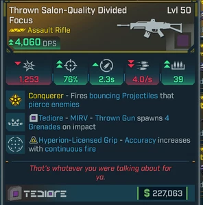 Borderlands 4 • Legendary Guns • AR Divided Focus • Lvl 50 • PS PC XBOX STEAM - Bild 1 von 2