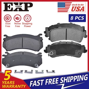 ​​Front & Rear Ceramic Brake Pads For1999-2005 Chevy Silverado GMC Sierra 1500 - Picture 1 of 5