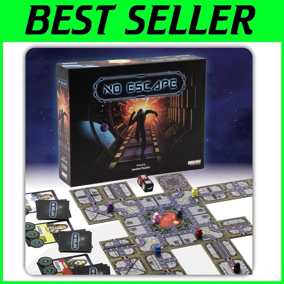 No Escape Board Game - Fun Strategic Space Adventure - Image 1 of 4
