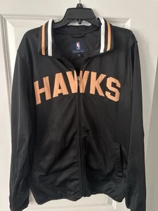 Chaqueta Atlanta Hawks Para Hombre Cremallera Completa NBA GIII por Carl Banks Peachtree Miembro Grande - Imagen 1 de 5