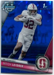 MITCH LEIGBER 2023 Bowman Chrome U. University SAPPHIRE #142 - Picture 1 of 2
