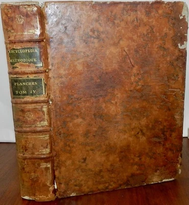 Diderot & d’Alembert  ENCYCLOPÉDIE  MÉTHODIQUE 1785 Plate volume - 257 Plates - Image 1 of 4